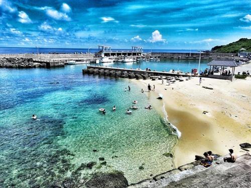 福緣白龍宮海景 in Liuqiu 福緣白龍宮海景 in Liuqiu