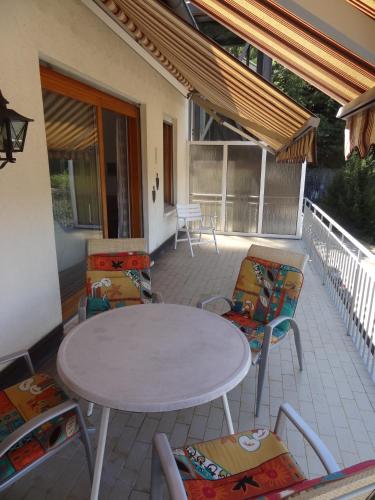 Balcony/terrace, Casa Abel in Campione D'Italia Balcony/terrace, Casa Abel in Campione D'Italia