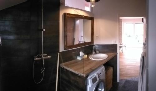 Bathroom, Haus am Schlossbach**** in Brannenburg Bathroom, Haus am Schlossbach**** in Brannenburg
