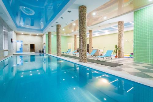 Swimming pool, Triumph Hotel in Tsentralny Swimming pool, Triumph Hotel in Tsentralny