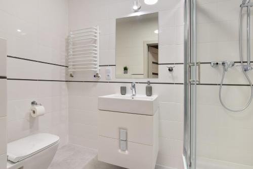 Baño, CityLife Business Apartament Centrum in Lublin Baño, CityLife Business Apartament Centrum in Lublin