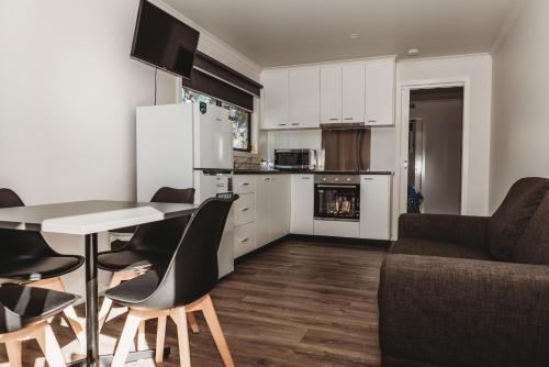 virtuvė, G'Day Parks Ararat - formerly Pyrenees Caravan Park in Araratas virtuvė, G'Day Parks Ararat - formerly Pyrenees Caravan Park in Araratas