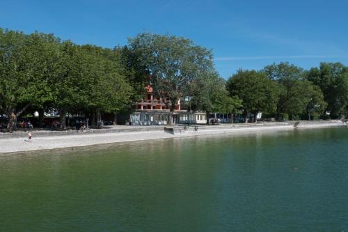 Beach, Seehotel Pegasus in Herrsching am Ammersee Beach, Seehotel Pegasus in Herrsching am Ammersee