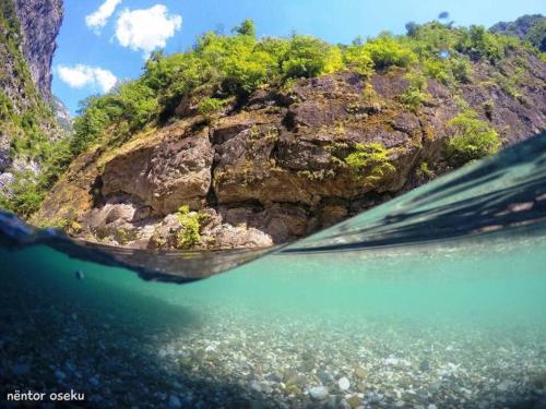 Omgeving, Park Blini Shala River in Velipoje Omgeving, Park Blini Shala River in Velipoje