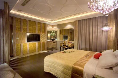 淋浴設備, 香堤時尚旅館 (Chateau Motel Spa) in 岡山區 淋浴設備, 香堤時尚旅館 (Chateau Motel Spa) in 岡山區