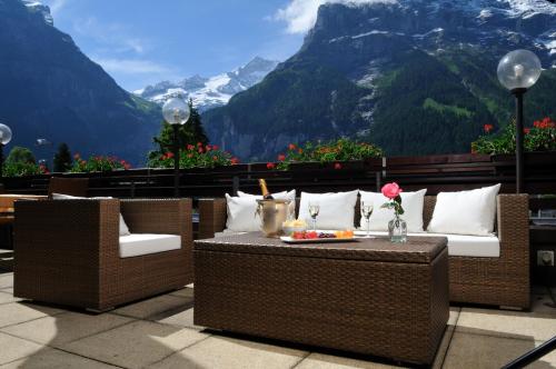 Balkon/terasa, Hotel Kreuz & Post in Grindelwald Balkon/terasa, Hotel Kreuz & Post in Grindelwald