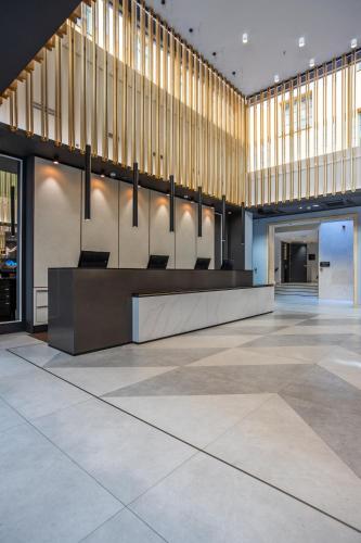 Лобби, Radisson Blu Hotel, Prague in Прага Лобби, Radisson Blu Hotel, Prague in Прага