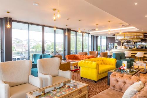Bar/ Salón, Aiden by Best Western T'aim Hotel in Compiegne City Center Bar/ Salón, Aiden by Best Western T'aim Hotel in Compiegne City Center