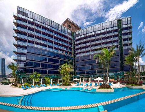 Exterior view, YOHO Hollywood Roosevelt Hotel in Taipa Exterior view, YOHO Hollywood Roosevelt Hotel in Taipa