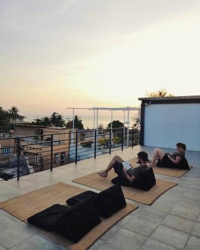 Balcony/terrace, Indie Hostel Koh Tao in Ko Tao Balcony/terrace, Indie Hostel Koh Tao in Ko Tao