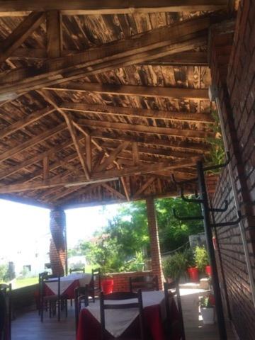 陽台/露台, "Frogs House" Hotel & Restorant Slow Food in 盧什涅 陽台/露台, "Frogs House" Hotel & Restorant Slow Food in 盧什涅
