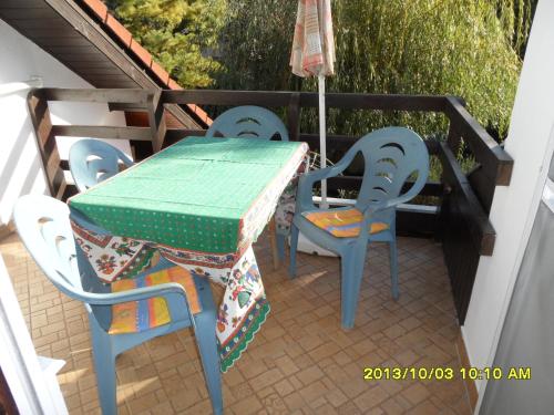 Balcony/terrace, Apartmanhaz Gabriella in Harkany Balcony/terrace, Apartmanhaz Gabriella in Harkany