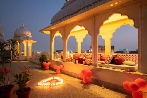 Restaurant, Hotel Sarang Palace - Boutique Stays in Jaipur Restaurant, Hotel Sarang Palace - Boutique Stays in Jaipur