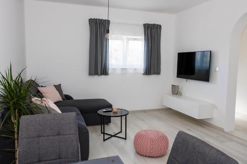 Közös társalgó / TV, Apartment Stocic in Rogoznica Közös társalgó / TV, Apartment Stocic in Rogoznica