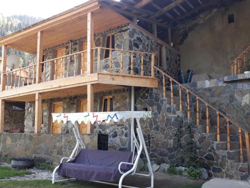 parveke/terassi, Guest House Murkvam in Bagvdanari parveke/terassi, Guest House Murkvam in Bagvdanari