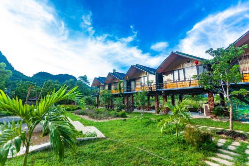 Buitenkant, Phong Nha Bolero Bungalow in Phong Nha Buitenkant, Phong Nha Bolero Bungalow in Phong Nha
