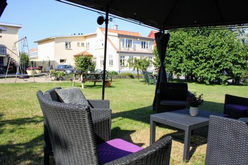 Balcony/terrace, NORDVIG bed & breakfast in Allinge Balcony/terrace, NORDVIG bed & breakfast in Allinge