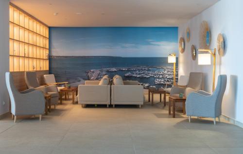 Empfangshalle, Hotel Las Arenas in Mallorca Empfangshalle, Hotel Las Arenas in Mallorca