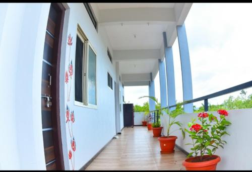 Balcony/terrace, Arjun Homestay in Hampi Balcony/terrace, Arjun Homestay in Hampi