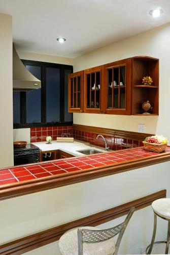 Konyha, Hotel Flat Bassano Vaccarini in Ribeirao Preto Városközpont Konyha, Hotel Flat Bassano Vaccarini in Ribeirao Preto Városközpont