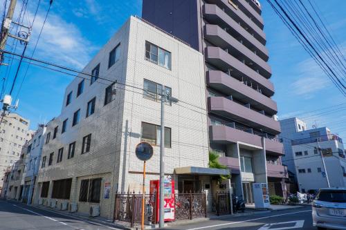 Exterior view, 匯金浅草一号館 in Tokyo Exterior view, 匯金浅草一号館 in Tokyo