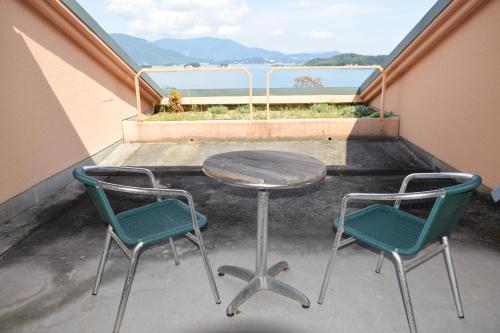 balkong/terrass, Taiyou no Ouchi in Shodoshima balkong/terrass, Taiyou no Ouchi in Shodoshima