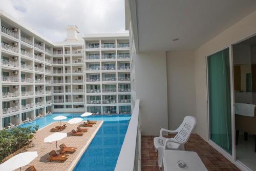 Balcony/terrace, Chanalai Hillside Resort, Karon Beach in Karon Balcony/terrace, Chanalai Hillside Resort, Karon Beach in Karon