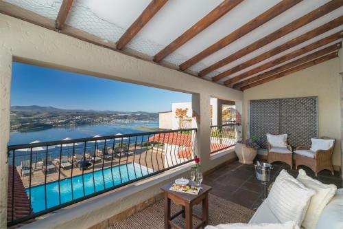 Terraza/balcón, Villa Castollini in Knysna Terraza/balcón, Villa Castollini in Knysna
