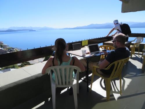 Balcony/terrace, Hospedaje Penthouse 1004 in San Carlos de Bariloche Balcony/terrace, Hospedaje Penthouse 1004 in San Carlos de Bariloche