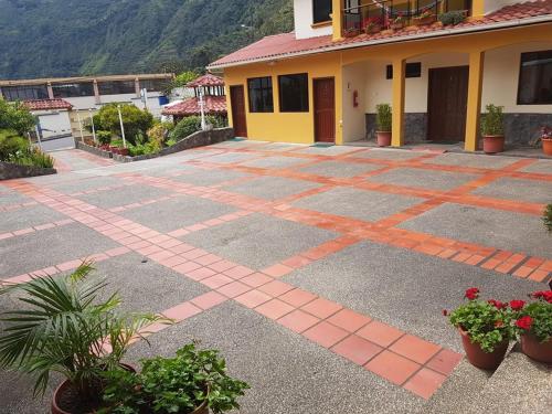Μπαλκόνι/βεράντα, Hostal Monte Carmelo in Μπάνιος Μπαλκόνι/βεράντα, Hostal Monte Carmelo in Μπάνιος