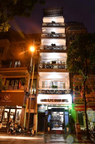 Balcony/terrace, Hanoi Elpis Grand Hotel in Hoan Kiem District Balcony/terrace, Hanoi Elpis Grand Hotel in Hoan Kiem District