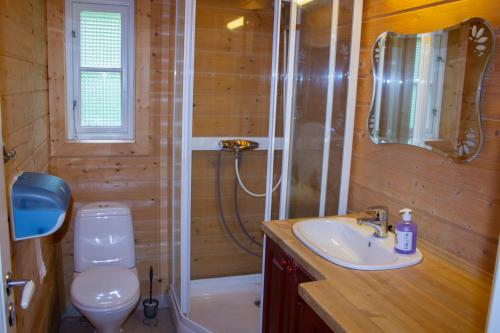 Badkamer, Gudvangen Camping in Gudvangen Badkamer, Gudvangen Camping in Gudvangen