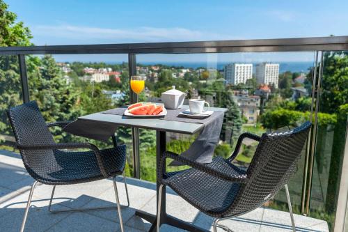 balkon/taras, Longstay Premium Apartments in Gdynia balkon/taras, Longstay Premium Apartments in Gdynia