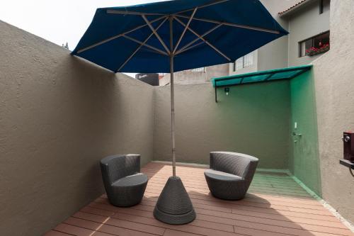 Balcony/terrace, Cuarto en las Lomas in Cuajimalpa Balcony/terrace, Cuarto en las Lomas in Cuajimalpa