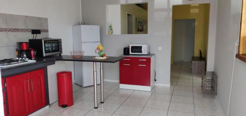keittiö, Escale Caraibes in Trois-Rivieres keittiö, Escale Caraibes in Trois-Rivieres