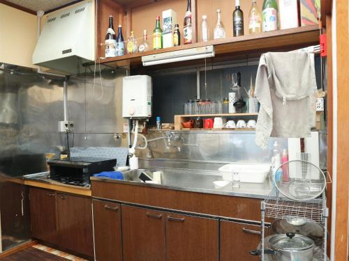Kitchen, Guest House Minato in Miyako Kitchen, Guest House Minato in Miyako