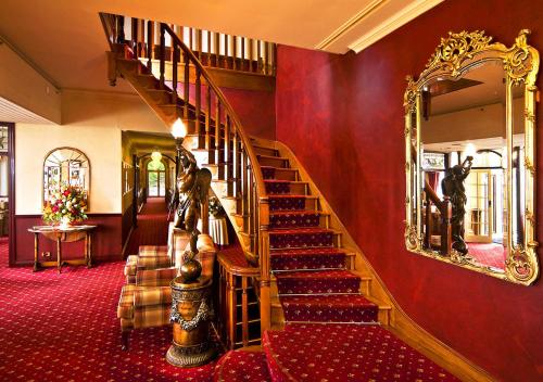gedeelde lounge/tv-ruimte, Mountain Heritage Hotel in Blue Mountains gedeelde lounge/tv-ruimte, Mountain Heritage Hotel in Blue Mountains