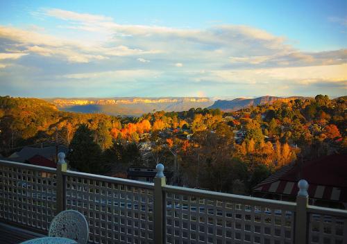 balkong/terrass, Mountain Heritage Hotel in Blue Mountains balkong/terrass, Mountain Heritage Hotel in Blue Mountains