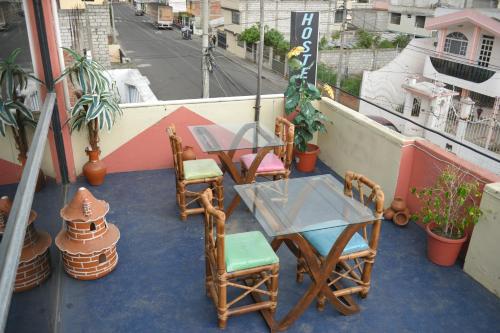 ระเบียง/ชานเรือน, Hostal Sendero de Volcanes in ลาตากุงกา ระเบียง/ชานเรือน, Hostal Sendero de Volcanes in ลาตากุงกา