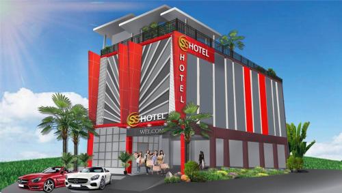 Entrance, S.S.Hotel Nangrong in Nang Rong Entrance, S.S.Hotel Nangrong in Nang Rong