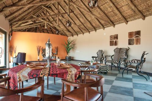 Lobby, Agama Lodge in Sesriem Lobby, Agama Lodge in Sesriem