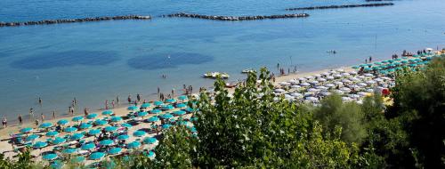 Beach, Hotel Majestic in Gabicce Mare Beach, Hotel Majestic in Gabicce Mare