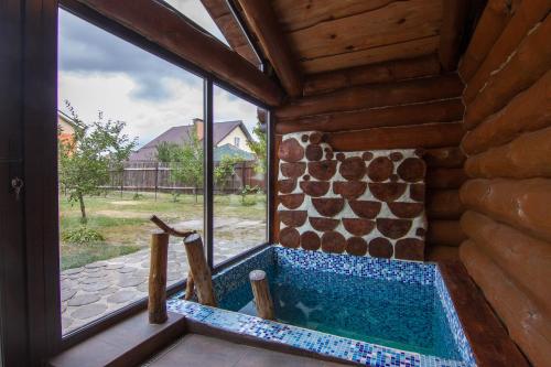 Gyógyfürdő, Дом с сауной и басейном на Теремках (Дом с саунои и басеином на Теремках) in Hatne Gyógyfürdő, Дом с сауной и басейном на Теремках (Дом с саунои и басеином на Теремках) in Hatne