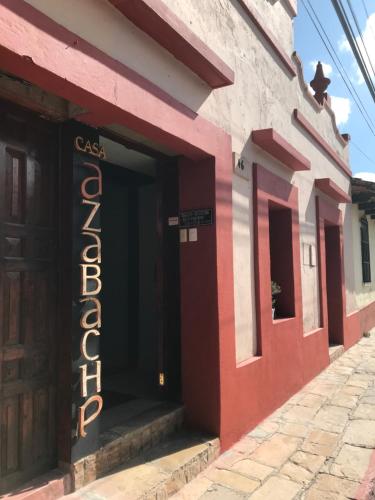 Entrance, Hotel Casa Azabache in San Cristobal De Las Casas Entrance, Hotel Casa Azabache in San Cristobal De Las Casas