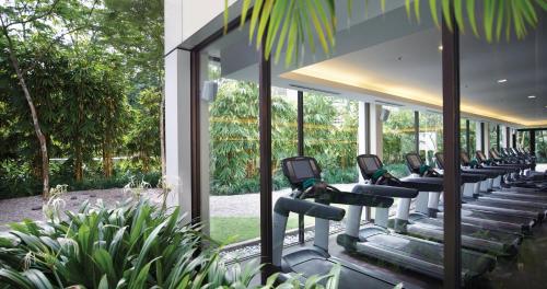Fitness center, Shangri-La Kuala Lumpur near Bukit Nanas Monorail Station Fitness center, Shangri-La Kuala Lumpur near Bukit Nanas Monorail Station