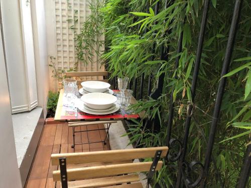 Balcony/terrace, Residence Voute in 12th - Bercy - Gare de Lyon Balcony/terrace, Residence Voute in 12th - Bercy - Gare de Lyon