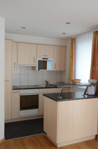 Kitchen, Hotel Feehof Garni in Saas-Fee Kitchen, Hotel Feehof Garni in Saas-Fee