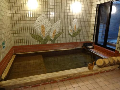 Hot spring bath, Mizubasho no Yado Higashi in Katashina Hot spring bath, Mizubasho no Yado Higashi in Katashina