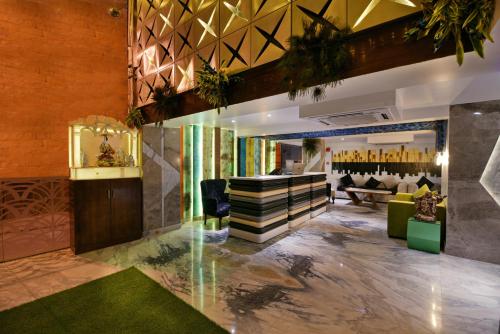 大厅, 蓝珍珠酒店 (Hotel Blue Pearl) in 新德里 大厅, 蓝珍珠酒店 (Hotel Blue Pearl) in 新德里