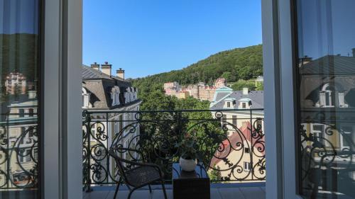 Balcony/terrace, Luxury Spa Hotel Olympic Palace in Karlovy Vary Balcony/terrace, Luxury Spa Hotel Olympic Palace in Karlovy Vary